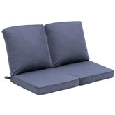 Crestlive Products 24x24 Inch Water-Repellent Deep Seat Outdoor Cushions, Fade-Resistant Replacement for Patio Furniture