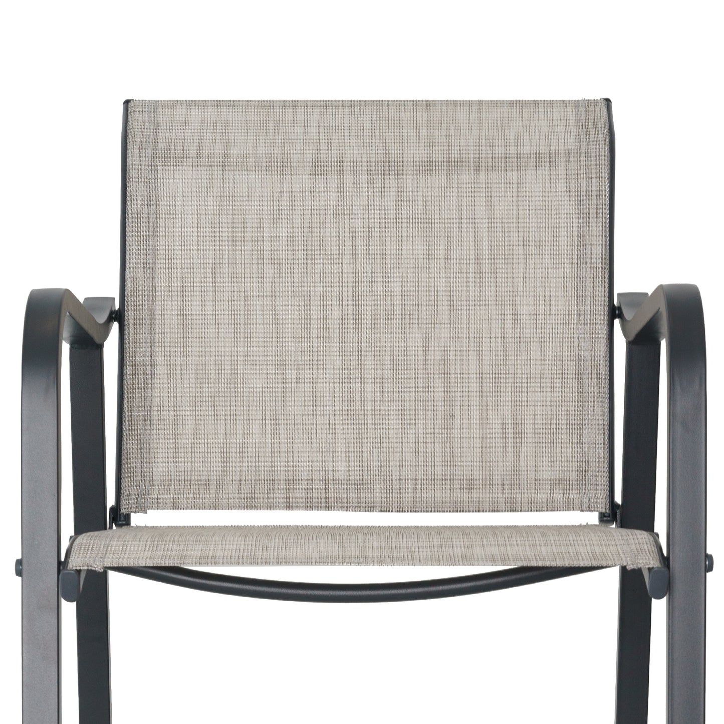 Crestlive Products Set of 2 Lightweight Outdoor Patio Bar Stools