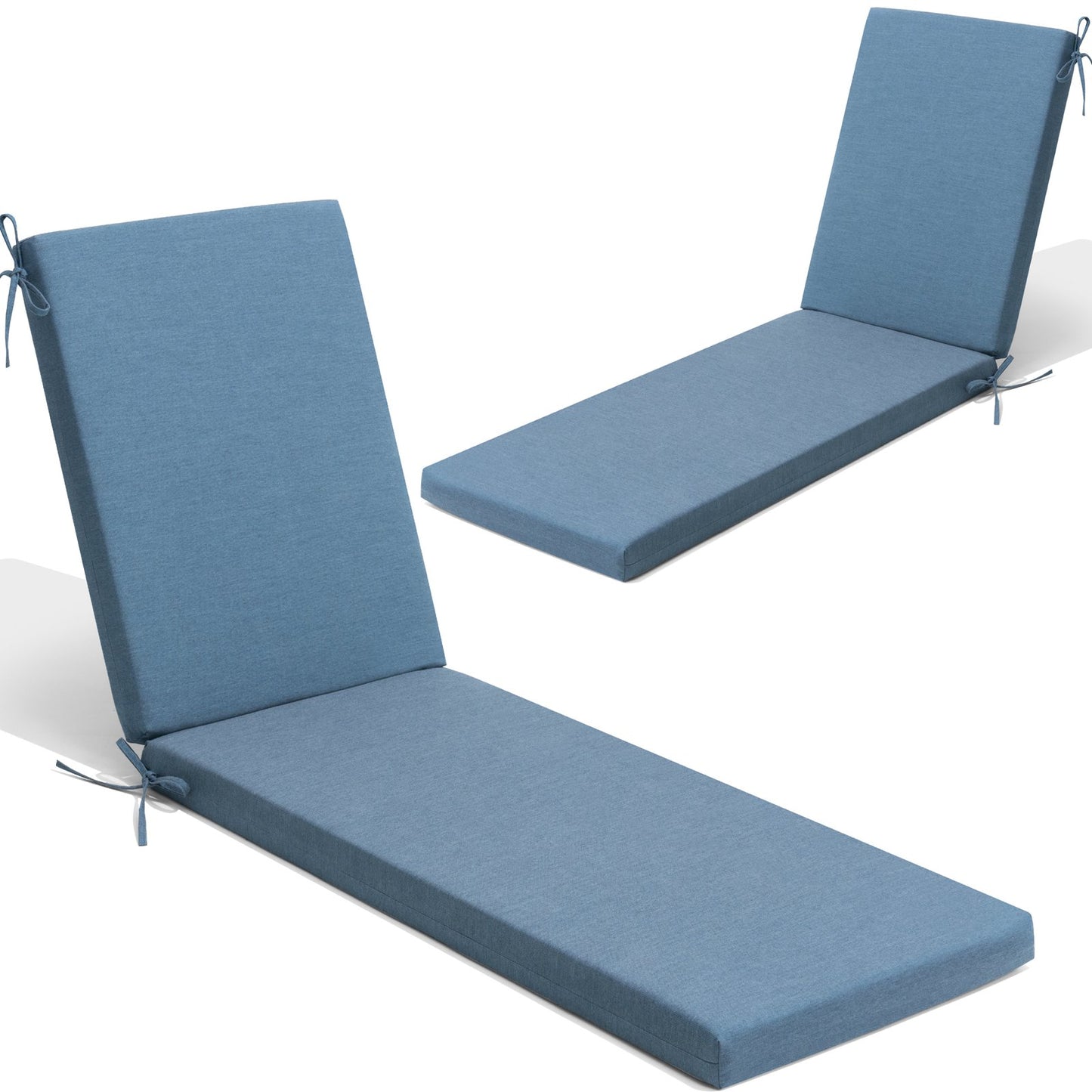 Crestlive Products Outdoor Chaise Lounge Cushio