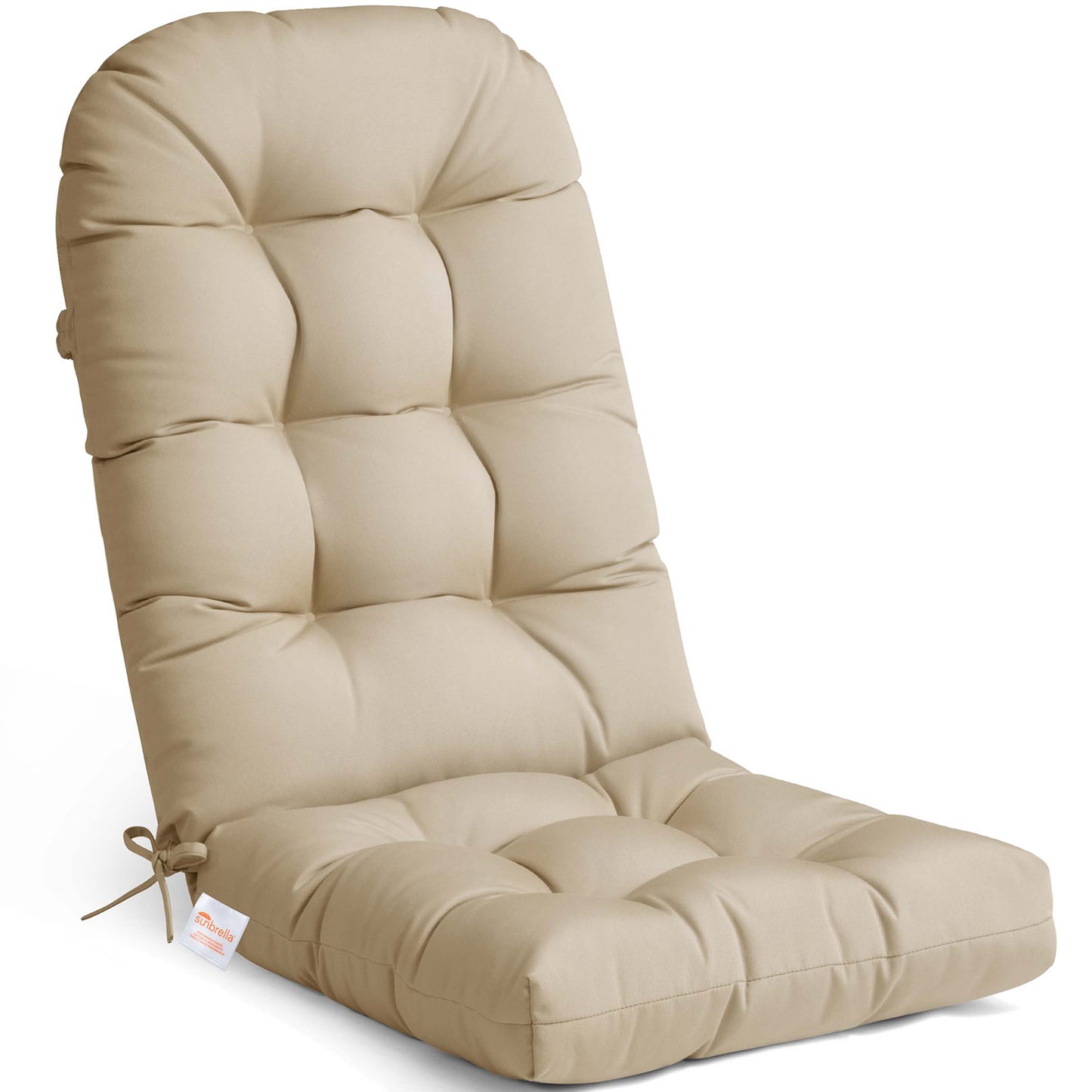 Crestlive Products Outdoor High Back Adirondack Rocking Chair Cushions