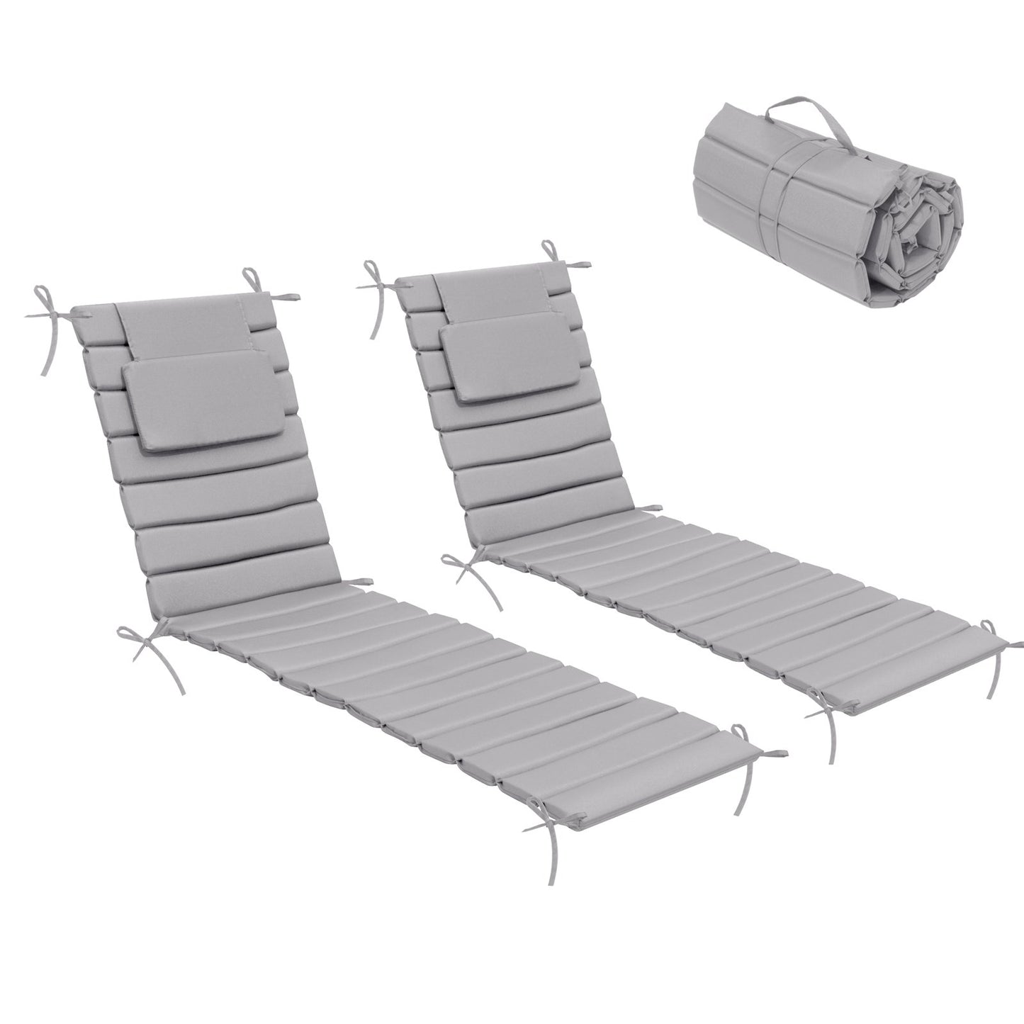 Crestlive Products Outdoor Patio Lounge Chair Cushion