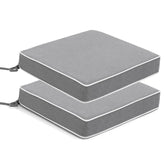 Crestlive Products Outdoor Indoor Dining Chairs Cushion Set Seat Pad Chair Cushion