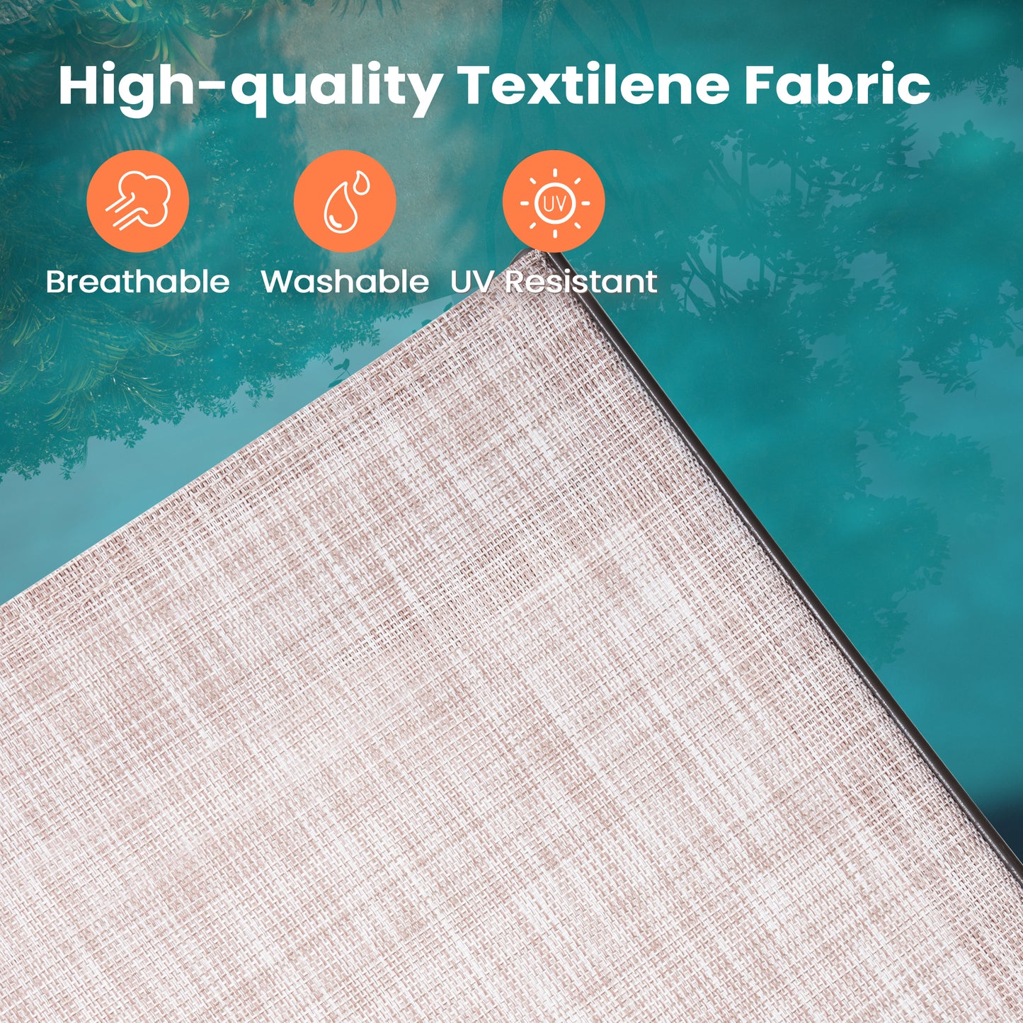 Crestlive Products Steel Outdoor Adjustable Chaise Lounge Chair