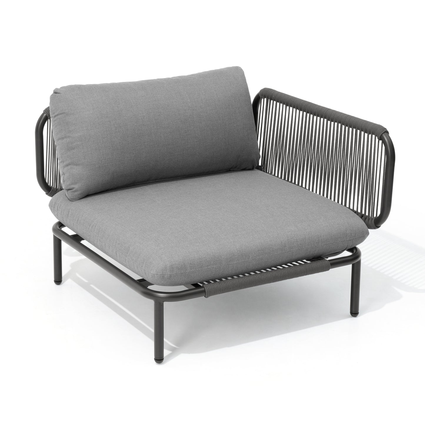 Crestlive Products Outdoor Sectional Sofa with Cushions, Modular Patio Conversation Set