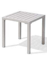 Crestlive Products 16 x 16 in. Outdoor Aluminum Small Square Side End Table