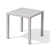 16x16" Aluminum Outdoor Square Side Table