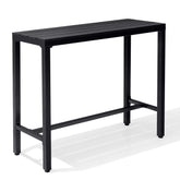 Outdoor Bar Table with Steel Frame