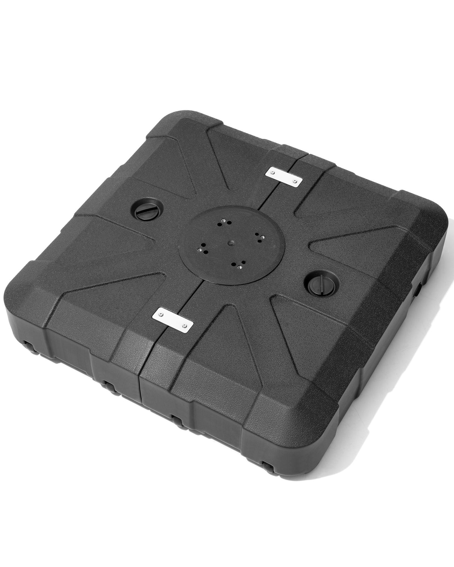 Crestlive Products Fillable Patio Offset Cantilever Umbrella Base with Wheels