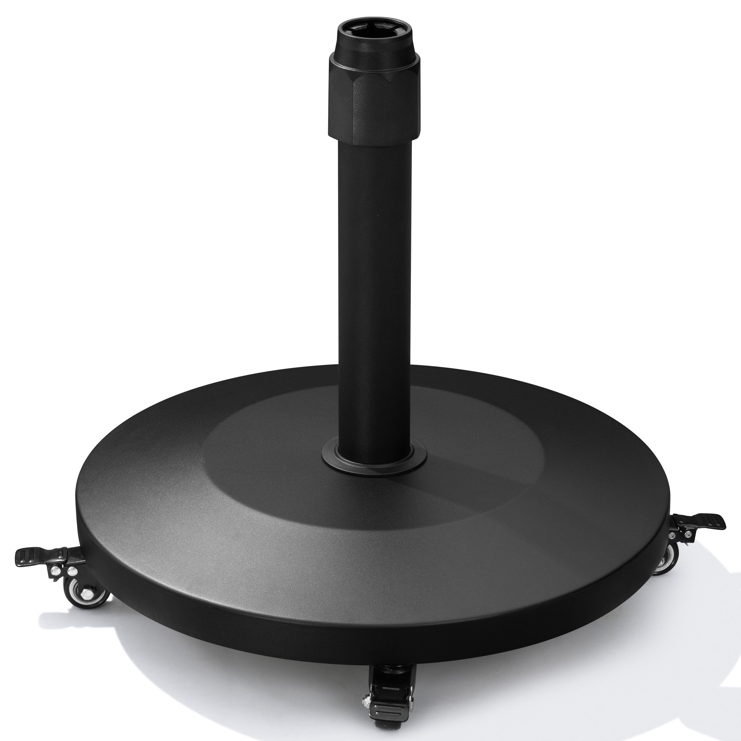 55 lbs Patio Umbrella Base with Wheels