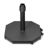 Crestlive Products 40 Lb. Cement Patio Market Umbrella Base With Wheels