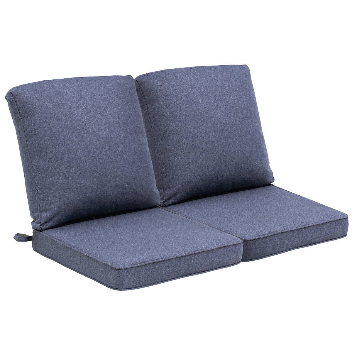 Crestlive Products 24x24 Inch Water-Repellent Deep Seat Outdoor Cushions, Fade-Resistant Replacement for Patio Furniture