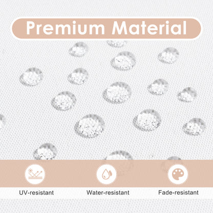 Crestlive Products Aluminum Outdoor Loveseat 2-Seater Patio Couch with Detachable Cushions