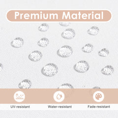 Aluminum Outdoor Loveseat with Detachable Cushions
