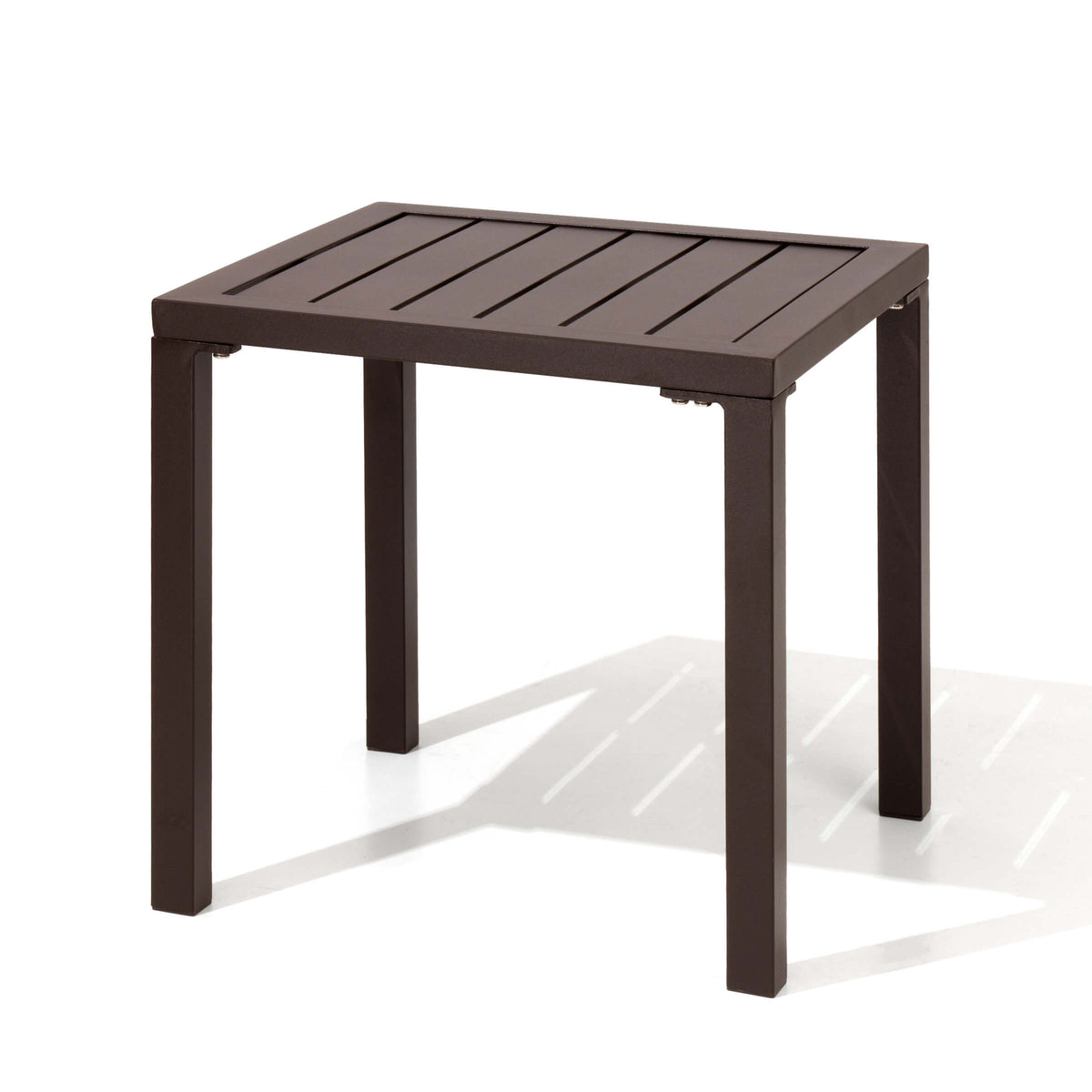 16x16" Aluminum Outdoor Square Side Table