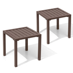 14x18" Aluminum Outdoor Side Table