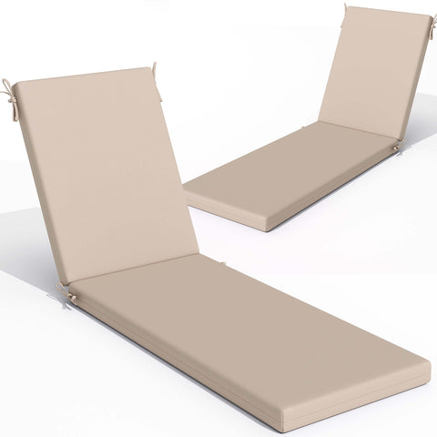 Crestlive Products Sunbrella Outdoor Chaise Lounge Cushion