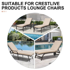 Sunbrella Outdoor Chaise Lounge Cushion