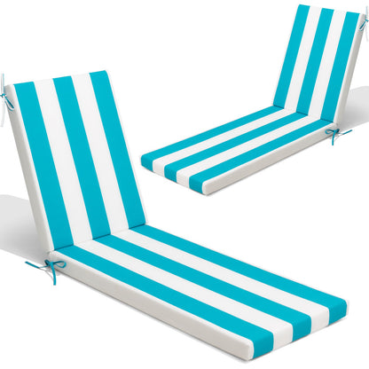 Crestlive Products Outdoor Chaise Lounge Cushio