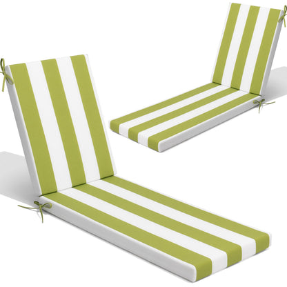 Crestlive Products Outdoor Chaise Lounge Cushio