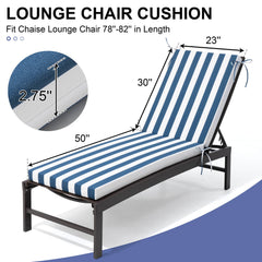 Sunbrella Outdoor Chaise Lounge Cushion