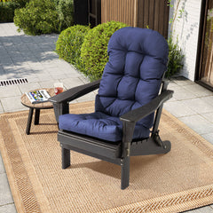 High Back Adirondack Rocking Chair Cushion