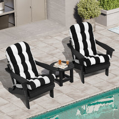 High Back Adirondack Rocking Chair Cushion