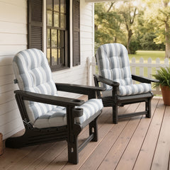 High Back Adirondack Rocking Chair Cushion