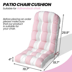 High Back Adirondack Rocking Chair Cushion