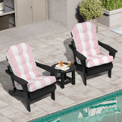 High Back Adirondack Rocking Chair Cushion