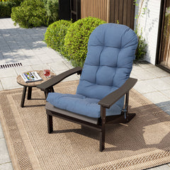 High Back Adirondack Rocking Chair Cushion