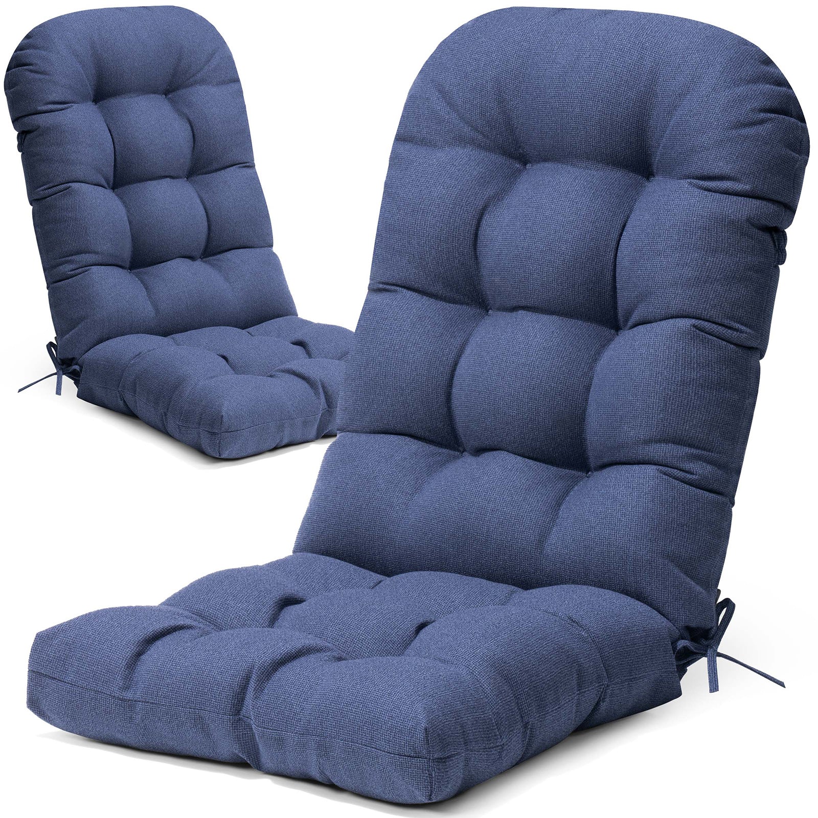 Crestlive Products Adirondack chair deep seat and back cushion 2-piece set in Sky Blue