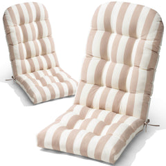 High Back Adirondack Rocking Chair Cushion