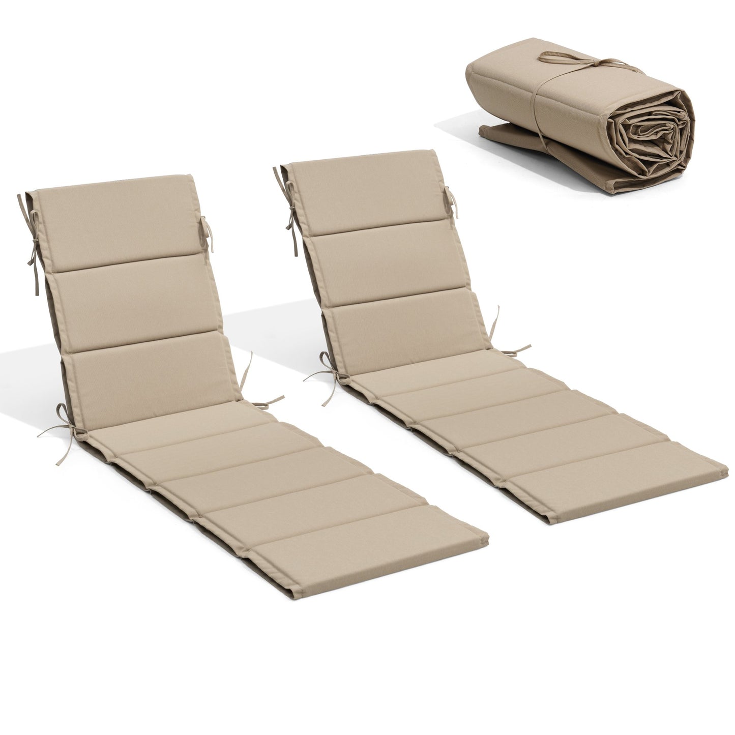 Outdoor Patio Chaise Lounge Chair Cushion Lounger Cushion