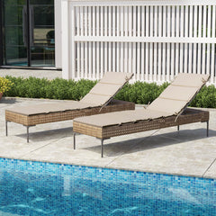 Outdoor Patio Chaise Lounge Cushion