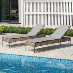 Outdoor Patio Chaise Lounge Cushion