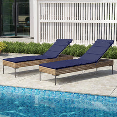 Outdoor Patio Chaise Lounge Cushion