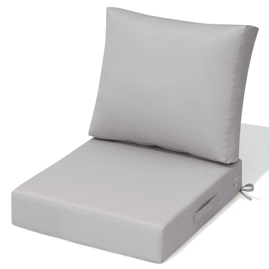 Crestlive Products Outdoor Deep Seat Cushion Removable Cover