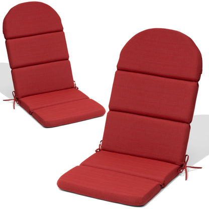 Crestlive Products Adirondack Chair Cushion 2-piece set in Red