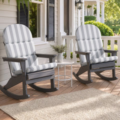 Sunbrella 50 x 20 in. Outdoor Adirondack Chair Cushion
