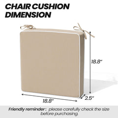 Outdoor Dining Chair Cushion Set