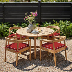 Outdoor Dining Chair Cushion Set
