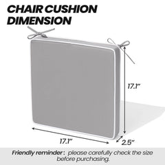 Outdoor Dining Chair Cushion Set