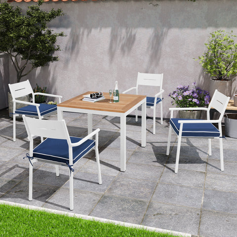 Crestlive Products Outdoor Indoor Dining Chairs Cushion Set Seat Pad Chair Cushion