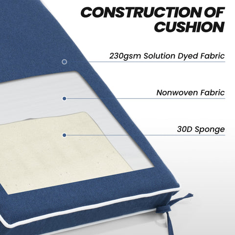 Crestlive Products Outdoor Indoor Dining Chairs Cushion Set Seat Pad Chair Cushion