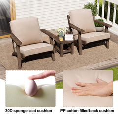 22x21" Outdoor Deep Seat Patio Cushions
