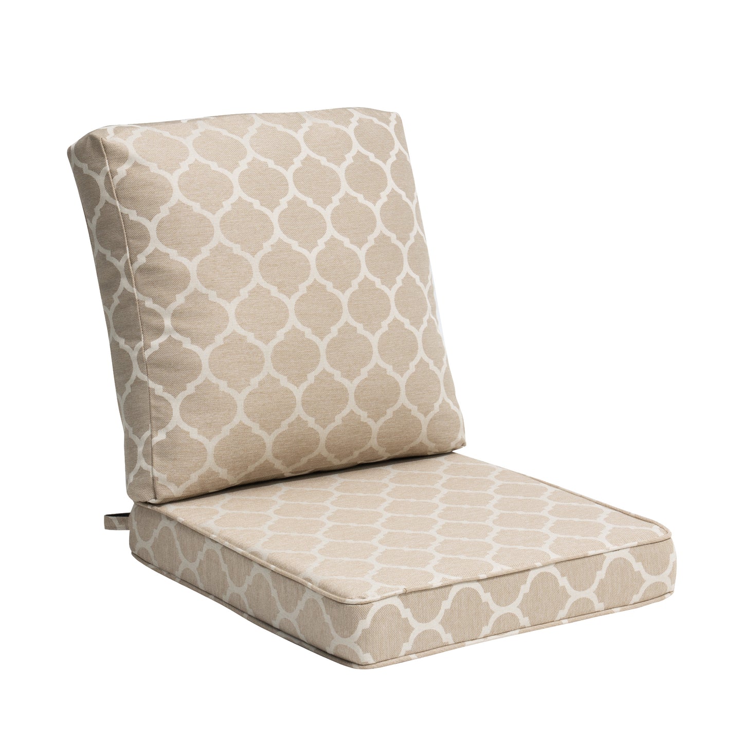 Crestlive Products 24x24 Inch Water-Repellent Deep Seat Outdoor Cushions, Fade-Resistant Replacement for Patio Furniture