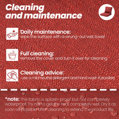 Cleaning and maintenance instructions for Crestlive Products outdoor deep seat cushion set