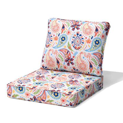 Crestlive Products 24 x 25 in. Outdoor Deep Seat Cushion Set