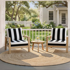 24x24" Sunbrella Outdoor Deep Seat Cushion Set