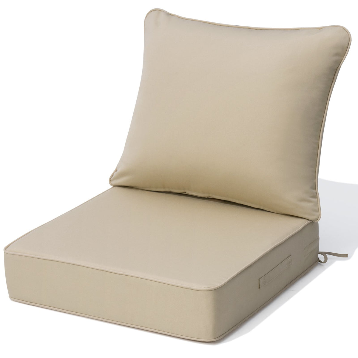 Crestlive Products deep seat outdoor chair cushion with Sunbrella fabric and plush support